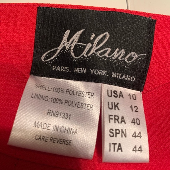 Milano Fur- trimmed 2 pc skirt suit and purse - Picture 4 of 5